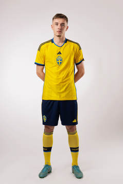 Patrik Wålemark of the Swedish national football team