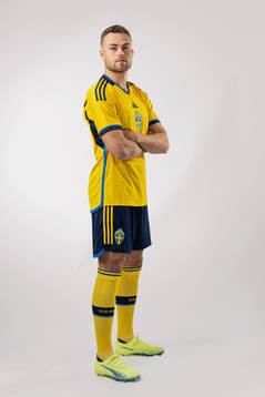 Gabriel Gudmundsson of the Swedish national football team