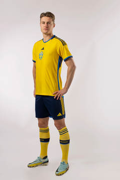 Mattias Svanberg of the Swedish national football team