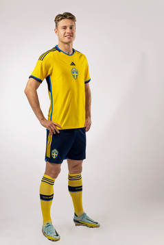 Mattias Svanberg of the Swedish national football team