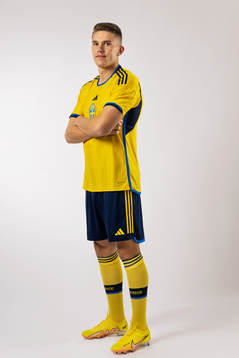 Viktor Gyökeres of the Swedish national football team