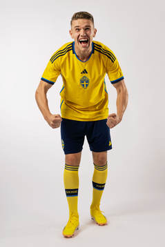 Viktor Gyökeres of the Swedish national football team