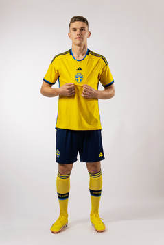 Viktor Gyökeres of the Swedish national football team