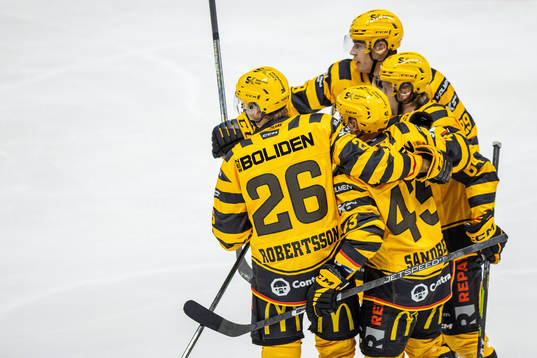 Skellefteås spelare jublar