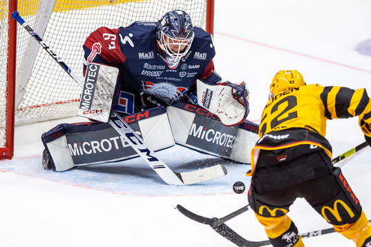 Linköpings målvakt Marcus Högberg