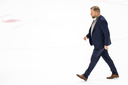 Linköpings tränare Klas Östman deppar
