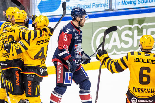 Linköpings Oscar Fantenberg deppar