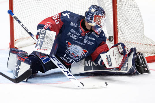 Linköpings målvakt Marcus Högberg släpper in 2-5