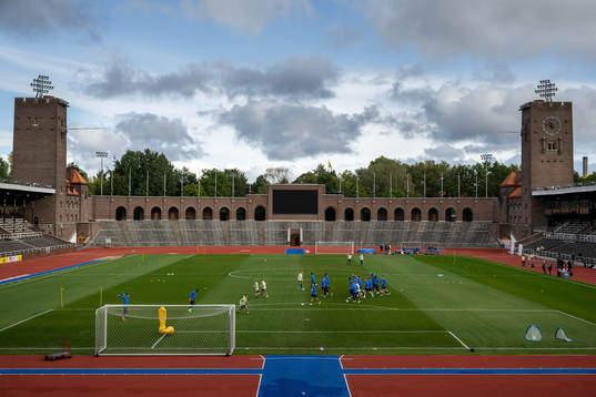 General view of Stockholm Stadion