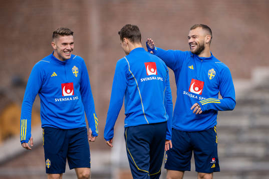 Viktor Gyökeres, Viktor Claesson and Jesper Karlström