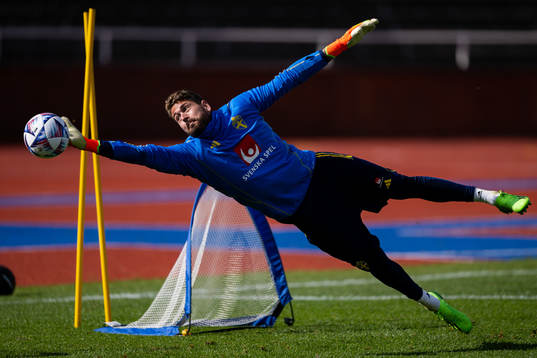 Goalkeeper Kristoffer Nordfeldt
