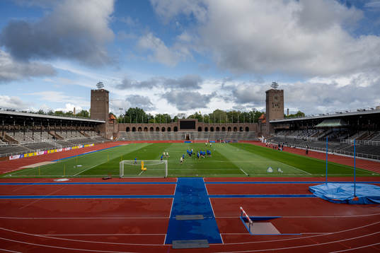 General view of Stockholm Stadion