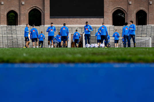 Players gathered