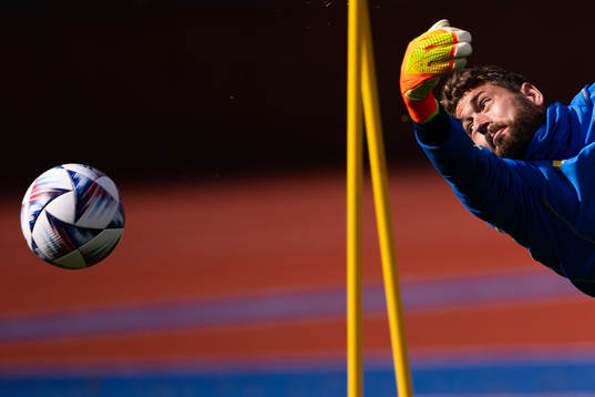 Goalkeeper Kristoffer Nordfeldt