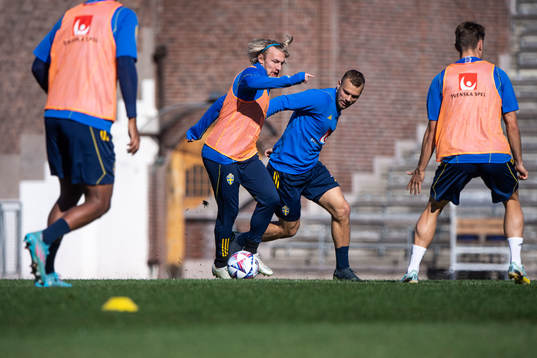 Emil Forsberg and Jesper Karlström