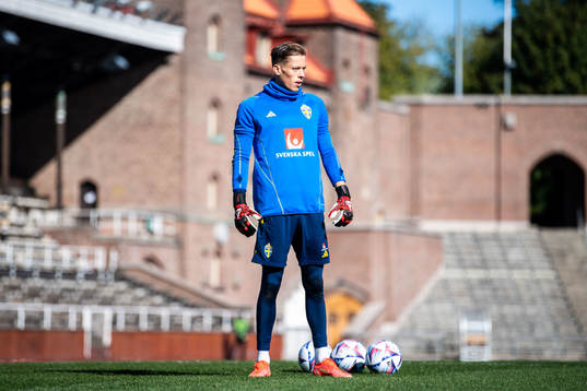 Goalkeeper Leopold Wahlstedt