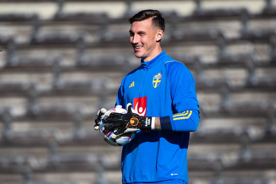 Goalkeeper Andreas Linde