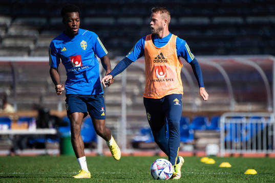 Anthony Elanga and Daniel Sundgren