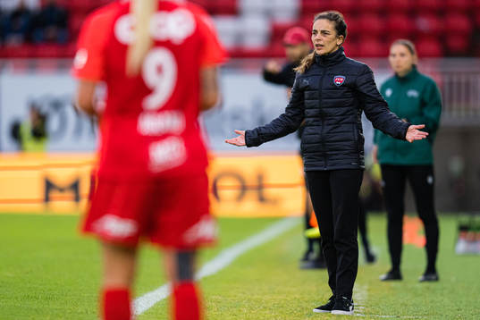Renée Slegers, head coach of Rosengård