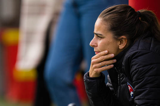 Renée Slegers, head coach of Rosengård