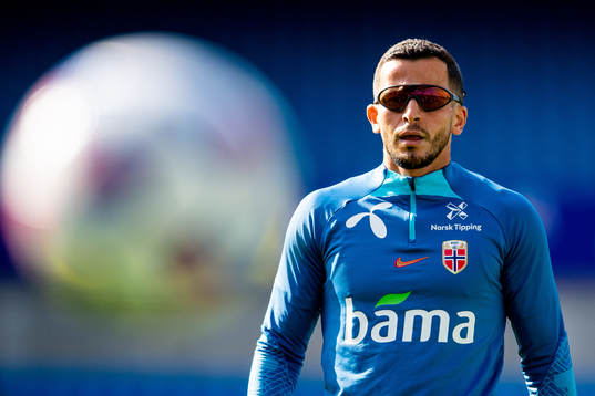 Omar Elabdellaoui of the Norwegian national football team