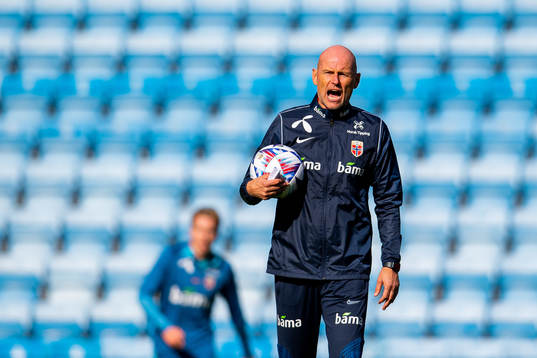 Ståle Solbakken, head coach of the Norwegian national