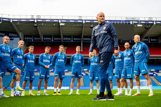 Ståle Solbakken, head coach of the Norwegian national