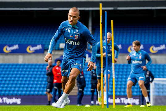 Leo Østigård of the Norwegian national football team