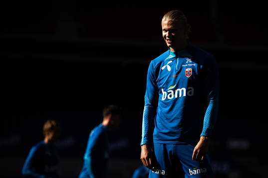 Erling Braut Haaland of the Norwegian national football team