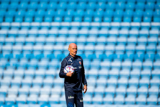 Ståle Solbakken, head coach of the Norwegian national