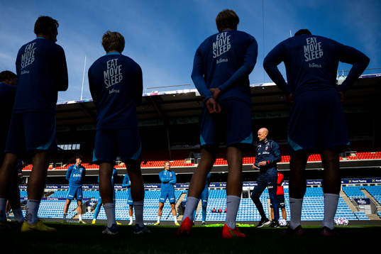 Ståle Solbakken, head coach of the Norwegian national