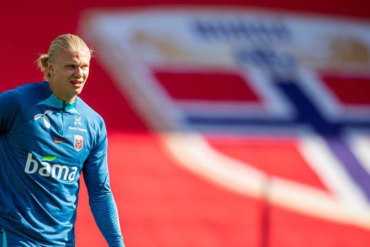 Erling Braut Haaland of the Norwegian national football team