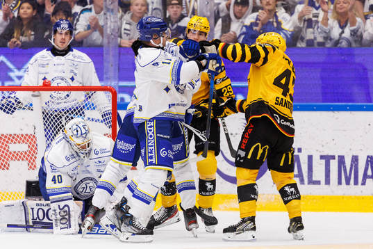 Leksands Martin Karlsson och Skellefteås Filip Sandberg