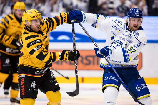 Skellefteås Filip Sandberg och Leksands Anton Lindholm