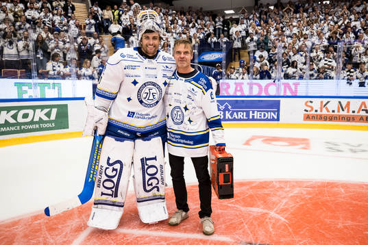 Leksands målvakt Mantas Armalis utsedd till matchens lirare