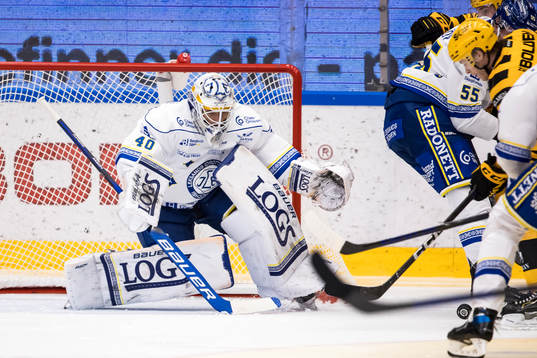 Leksands målvakt Mantas Armalis
