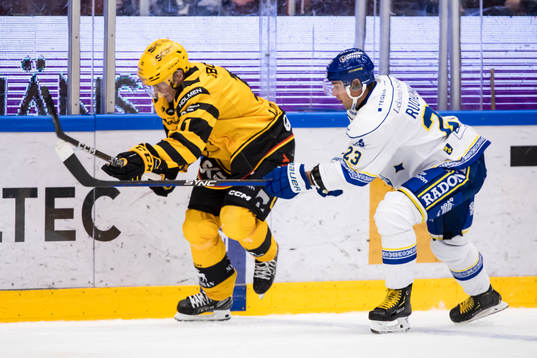 Skellefteås Max Lindholm och Leksands Mikael Ruohomaa