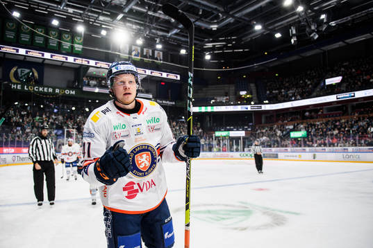 Växjös Ludvig Nilsson jublar
