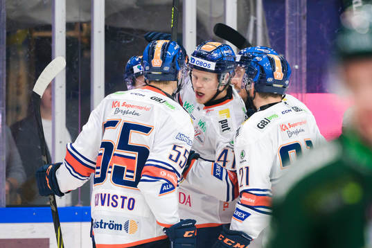 Växjös Ludvig Nilsson jublar