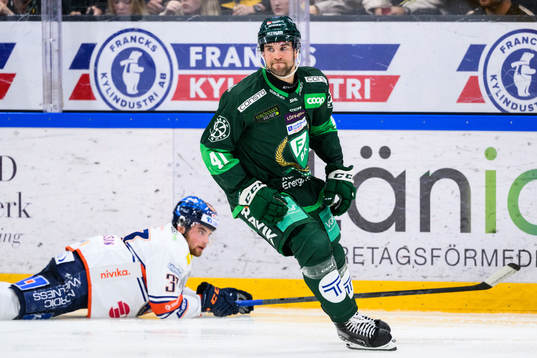 Växjös Glenn Gustafsson och Färjestads Henrik Björklund