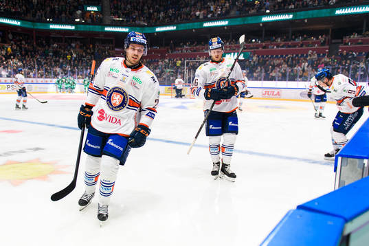 Växjös Joel Kellman och Joachim Blichfeld deppar