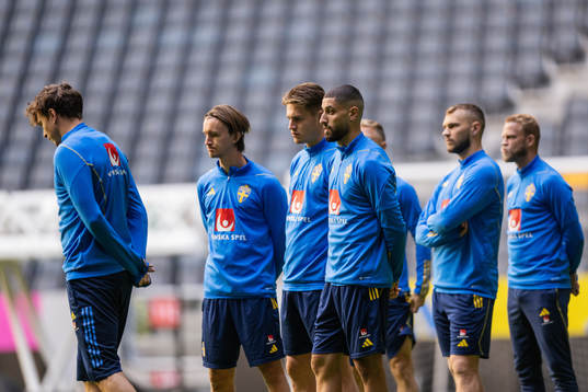 Kristoffer Olsson, Mattias Svanberg and Aiham Ousou