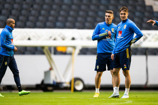 Viktor Gyökeres and Mattias Svanberg