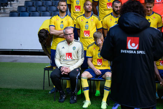 Head coach Janne Andersson of the Swedish national football