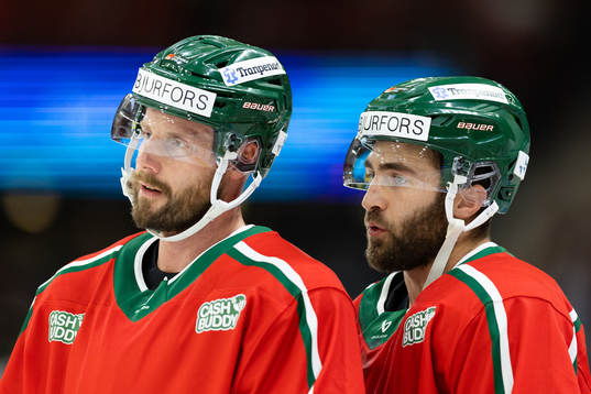 Frölundas Jan Mursak och Anthony Greco