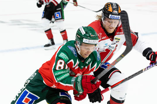 Frölundas Ryan Lasch och Örebros Rodrigo Abols