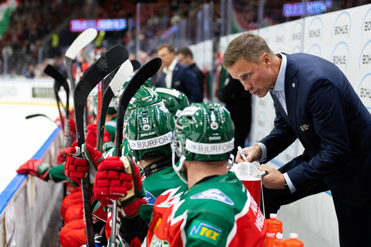 Frölundas tränare Roger Rönnberg