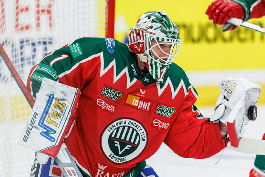 Frölundas målvakt Lars Johansson