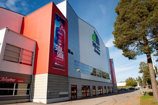 NHC-arena innan ishockeymatchen i SHL mellan Timrå och