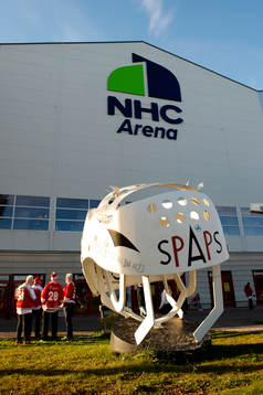 NHC-arena innan ishockeymatchen i SHL mellan Timrå och